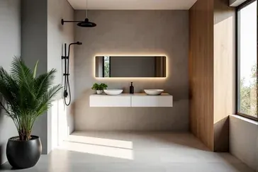 łazienka 2x2 aranżacje: Maksymalna funkcjonalność i styl w małej przestrzeni